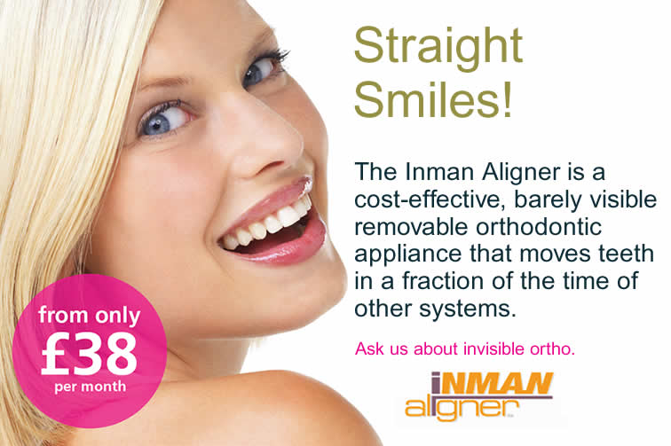 straight teeth inman aligner northern ireland