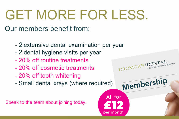 membership plans for dental treatments